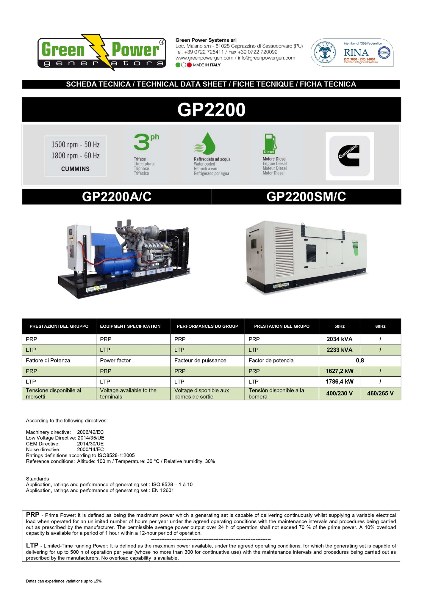 GP 2200 C